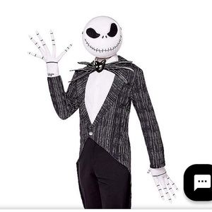 BNWOT Disney The Nightmare Before Christmas Jack Skellington Halloween Costume